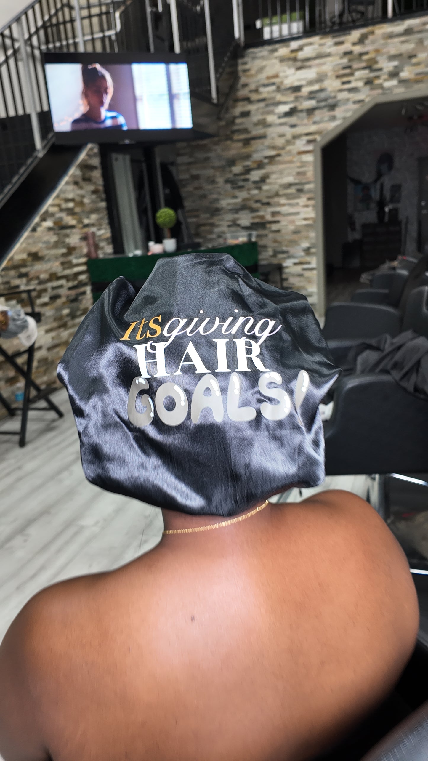 Hair Goals Satin Cap